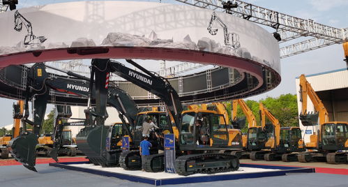 挖掘機圈再添新寵 現代工程機械三款新產品重磅發布